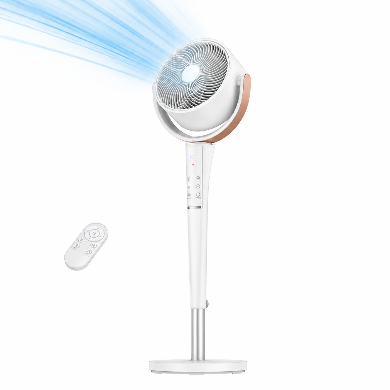 Adjustable Whole-Room Cooling Fan